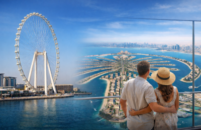 Dubai Eye and View at The Palm